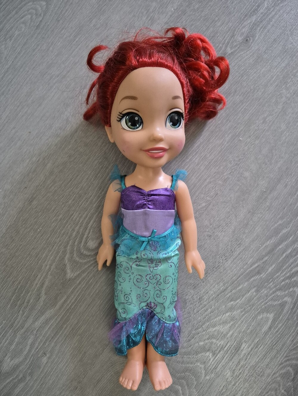 Disney The Little Mermaid Ariel Toddler Doll Jakks Pacific 14"